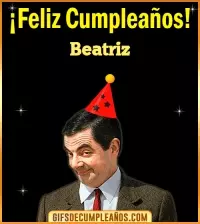 GIF Feliz Cumpleaños Meme Beatriz